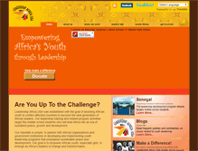 Tablet Screenshot of leadershipafricausa.org
